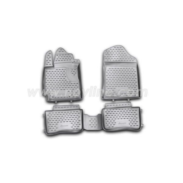 3D Patosnice KIA Picanto (TA) 2011-2017, set 4 kom.